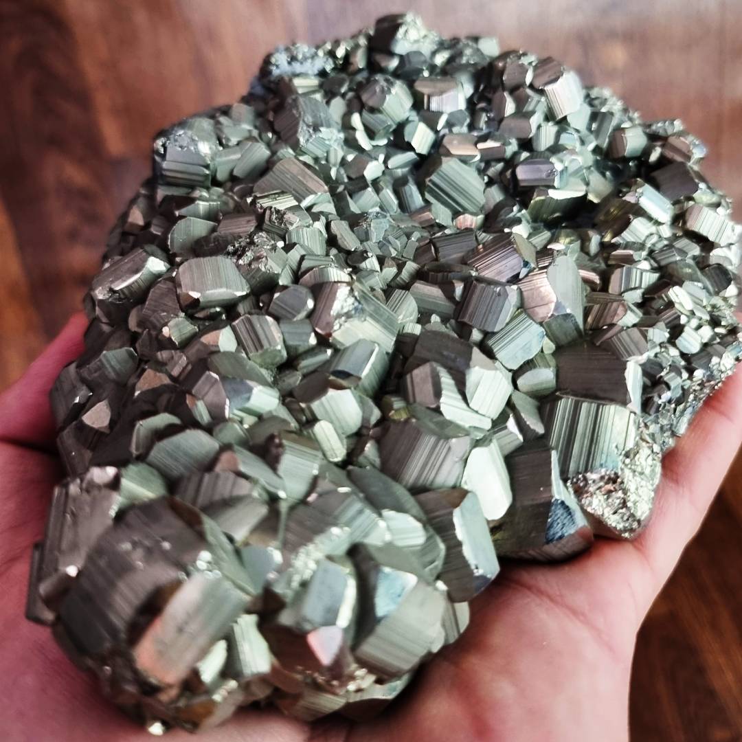 pyrite crystal cluster clearance sale offer