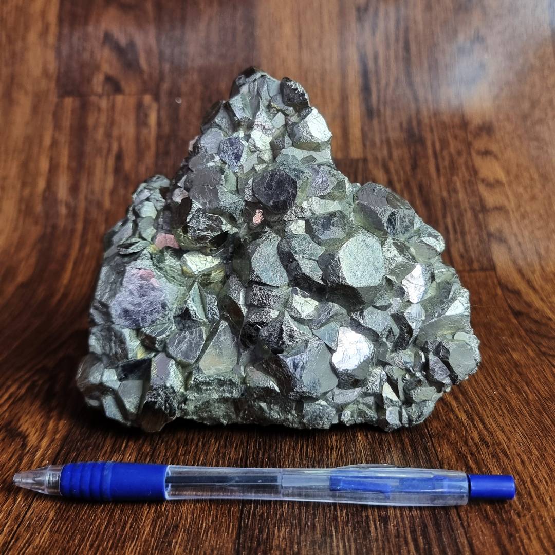 Pyrite crystal cluster clearance sales offer