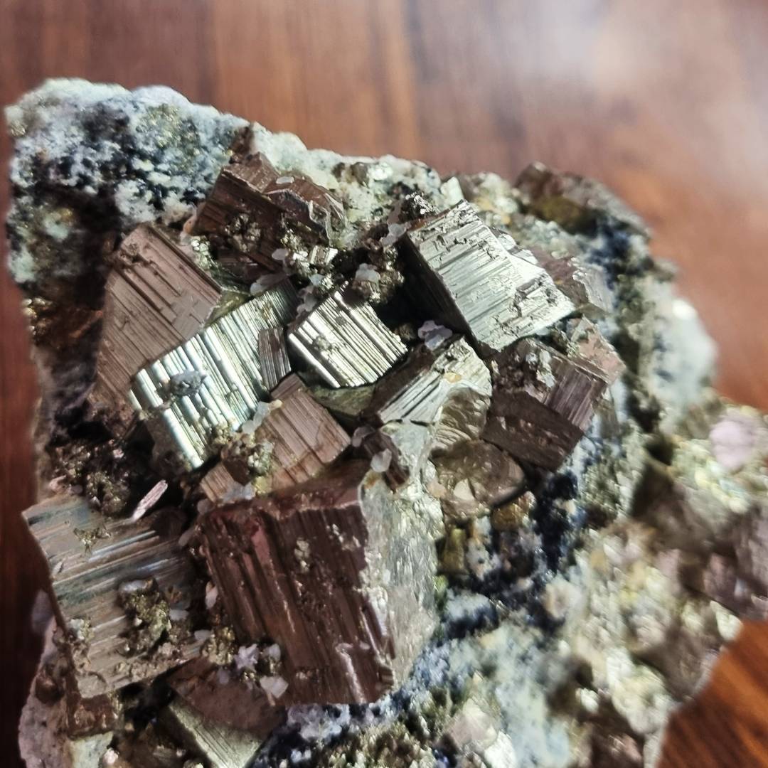 pyrite chalcopyrite sphalerite crystal cluster clearance sale offer