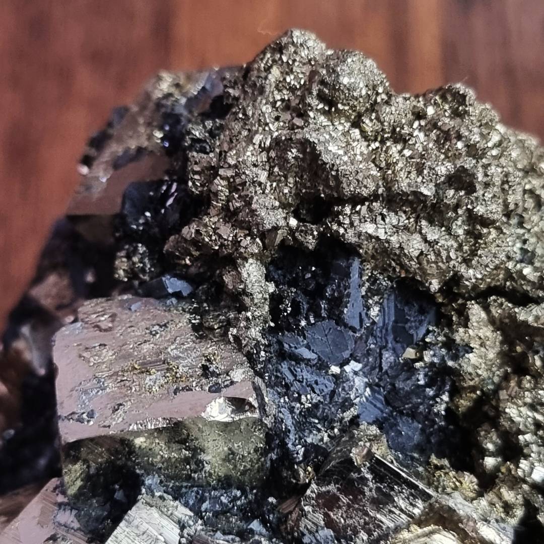 pyrite chalcopyrite sphalerite crystal cluster clearance sale offer