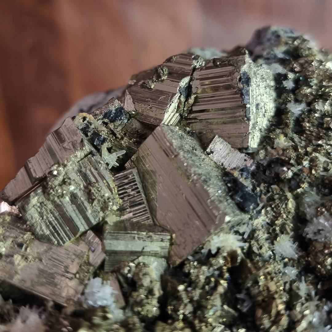 pyrite chalcopyrite crystal cluster clearance sale offer