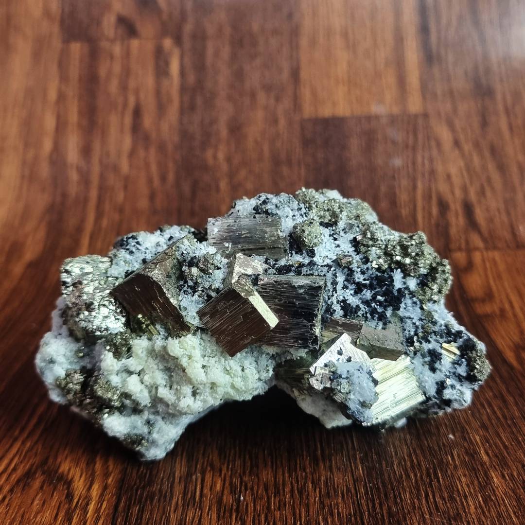 pyrite chalcopyrite quartz sphalerite crystal cluster clearance sale offer