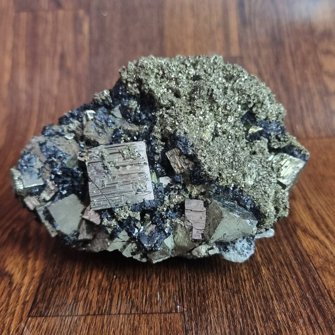 pyrite chalcopyrite sphalerite crystal cluster clearance sale offer
