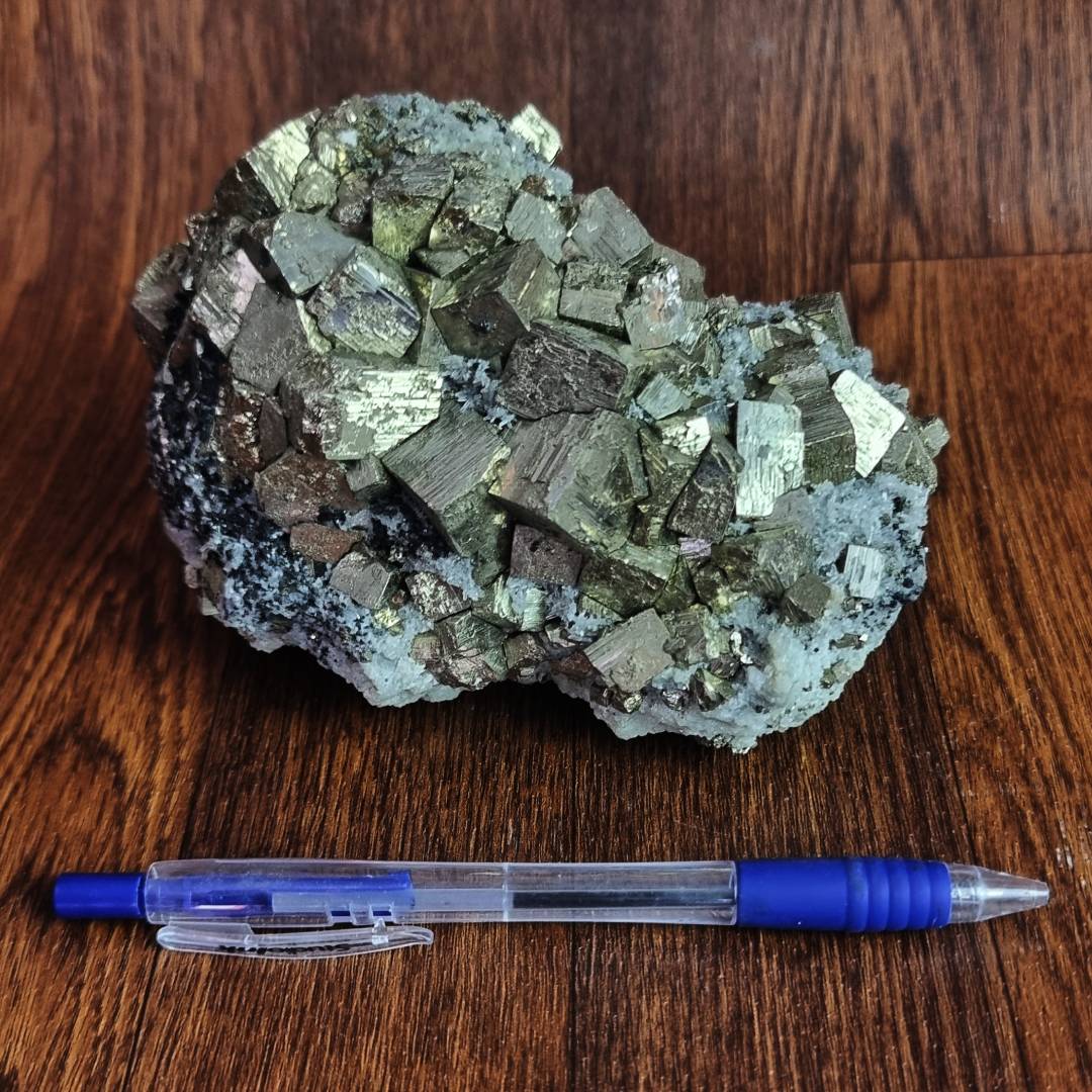 pyrite quartz sphalerite crystal cluster clearance sale order