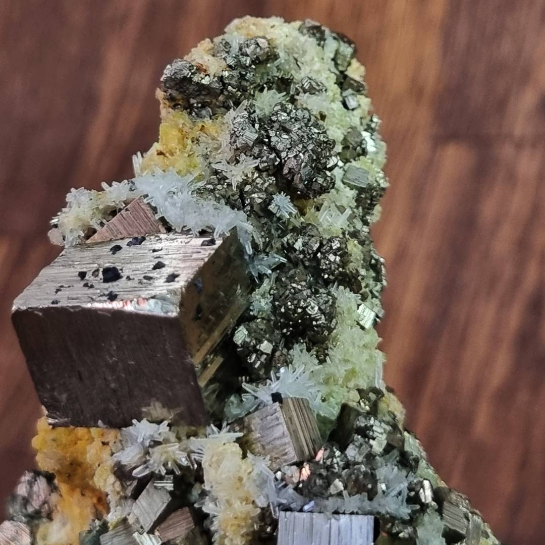 pyrite quartz CHALCOPYRITE crystal cluster clearance sale order
