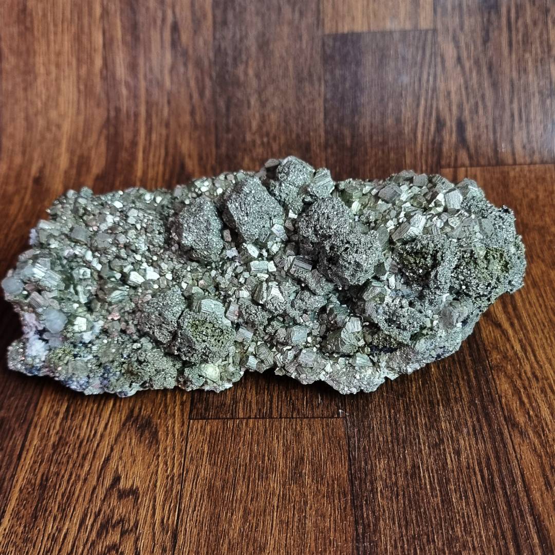 pyrite chalcopyrite FLUORESCENT APATITE crystal cluster clearance sale offer