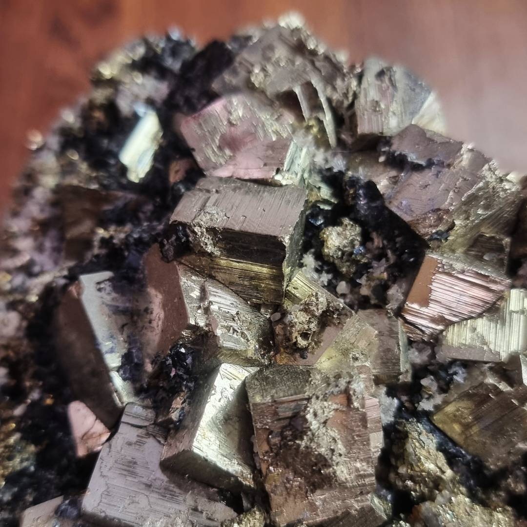 pyrite chalcopyrite sphalerite crystal cluster clearance sale offer