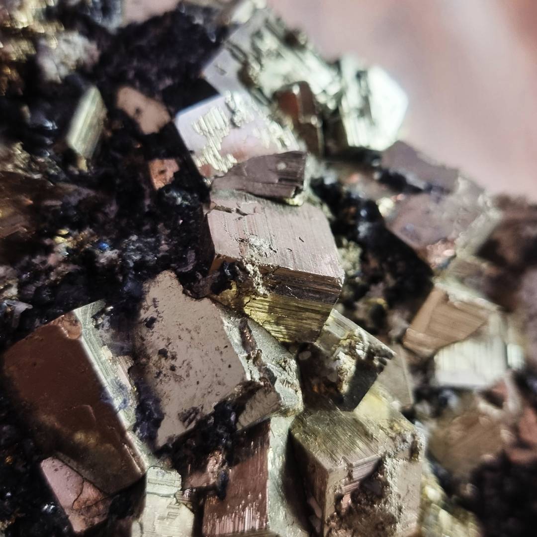 pyrite chalcopyrite sphalerite crystal cluster clearance sale offer