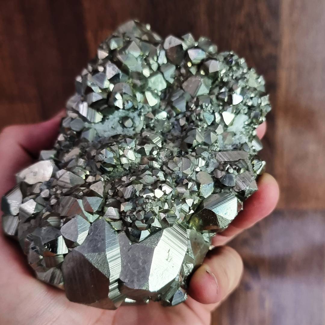 pyrite crystal cluster clearance sale offer