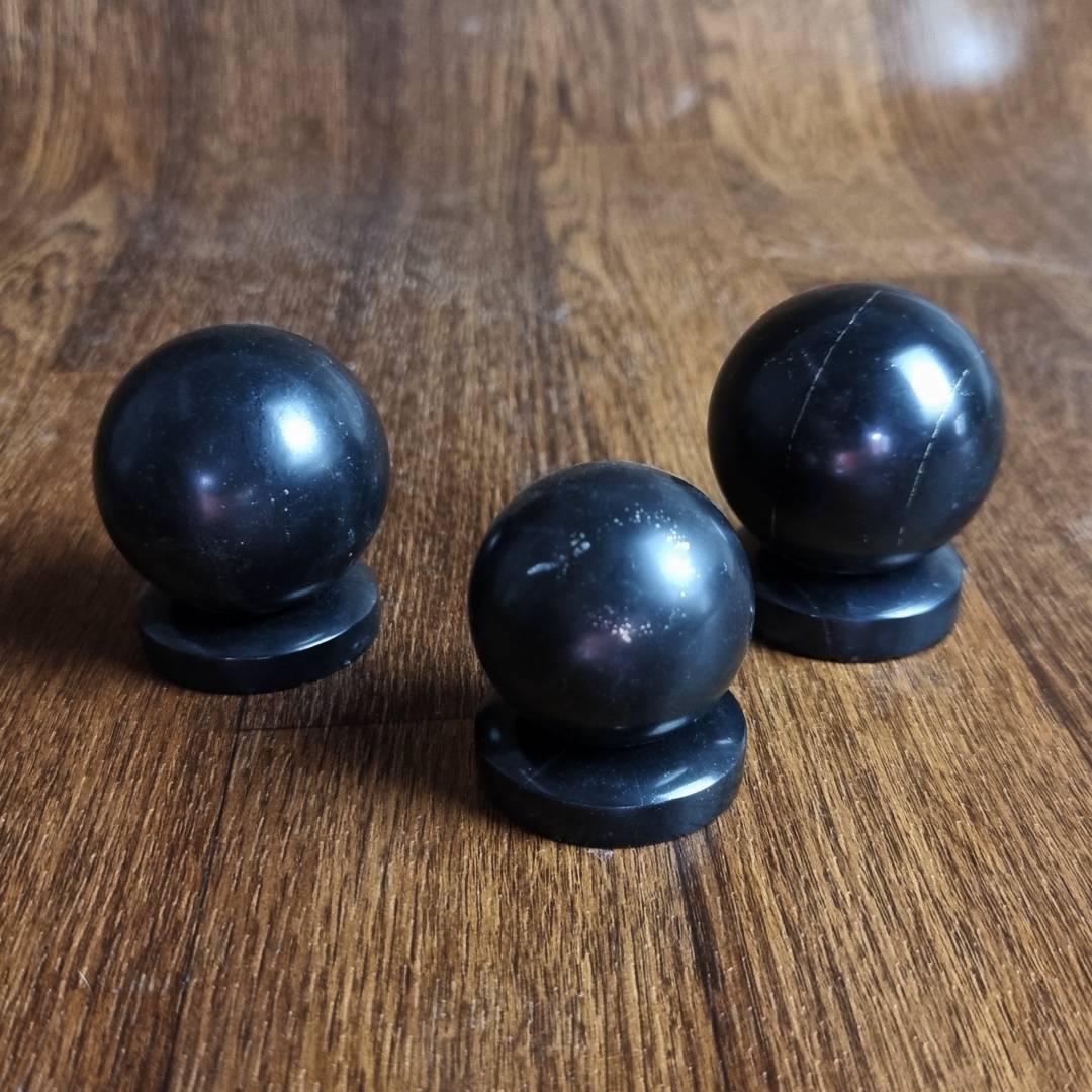 Black Jade spheres Clearance sale offer