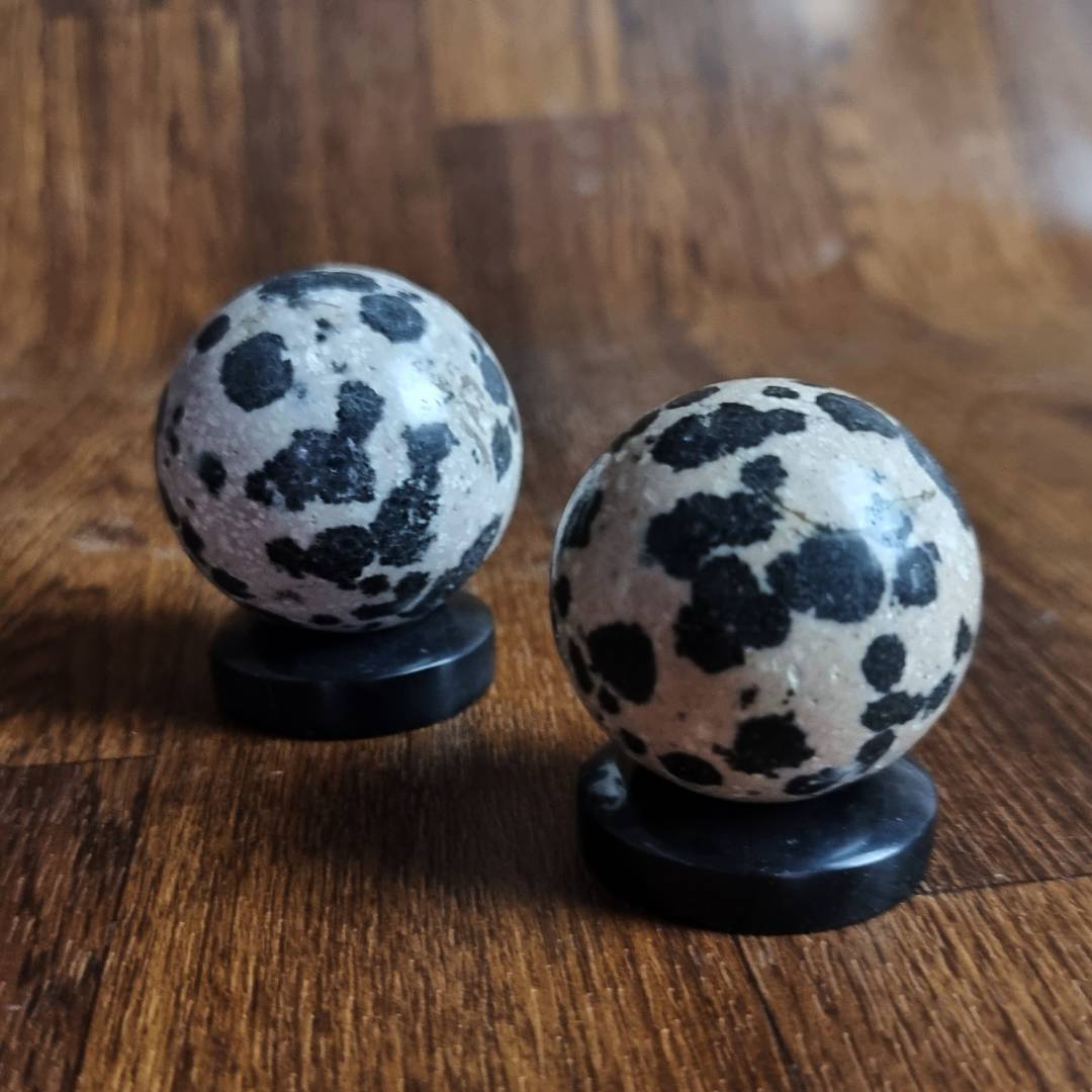 Dalmatinite spheres Clearance sale offer