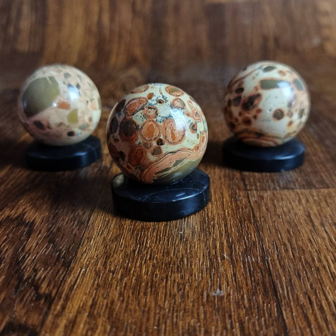 Leopardite spheres Clearance sale offer