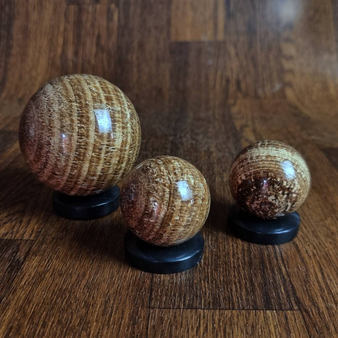 Aragonite spheres Clearance sale offer