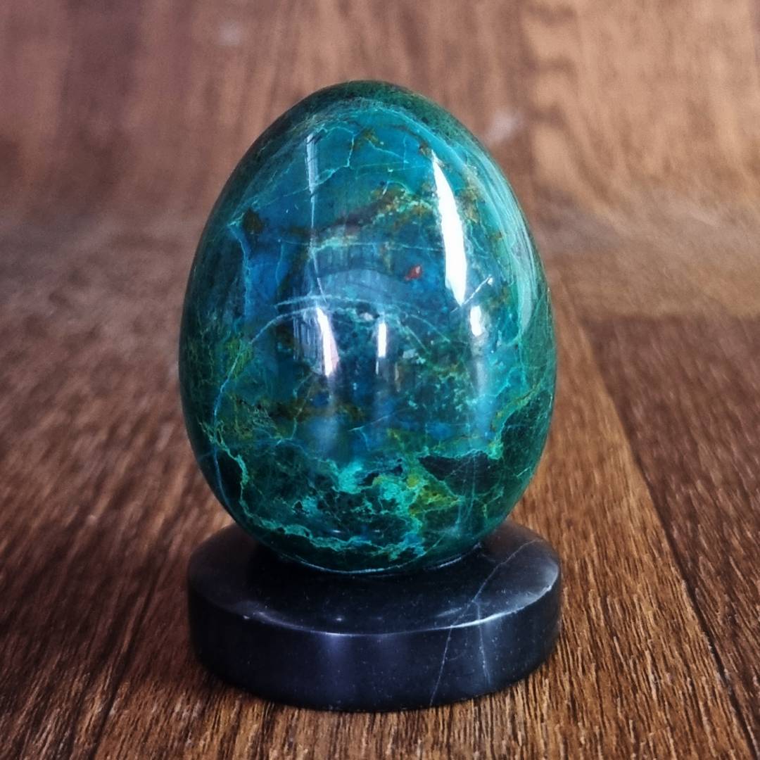 Chrysocolla egg Clearance sale offer