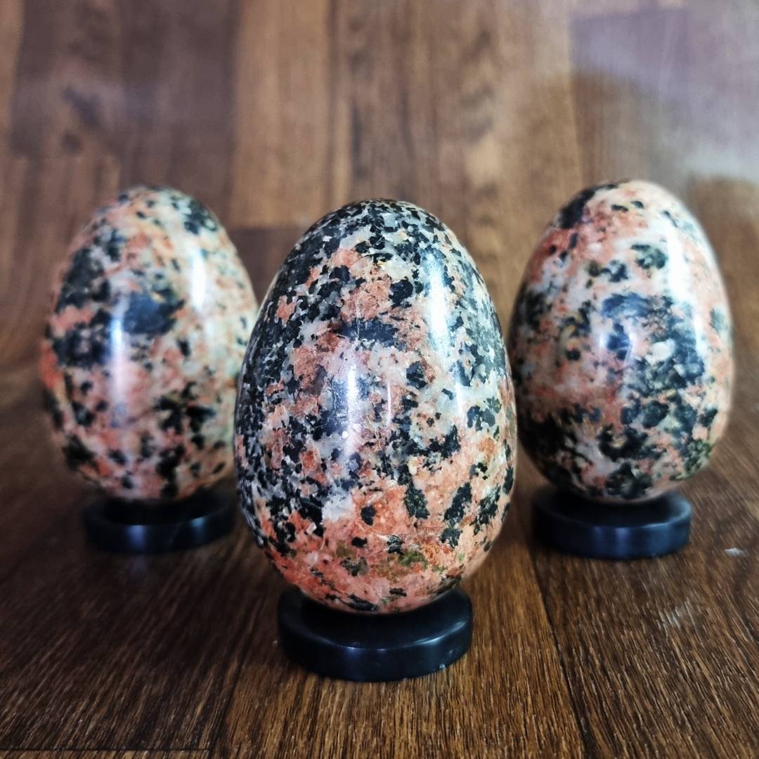 Morning Rose granite egg Clearance sale offer