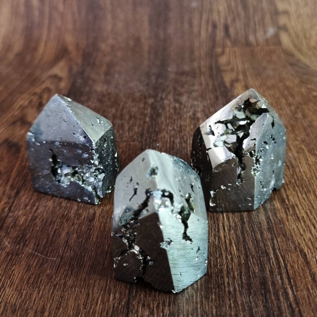 diamond shaped Pyrite free forms clearance sale offer